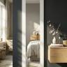 Зеркало настенное BeautyStyle 9 белый 138 см х 35 см