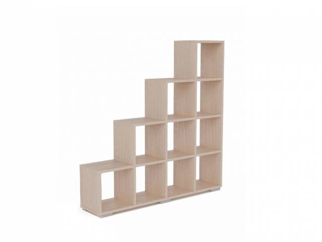 Стеллаж Стильный С-2 шимо светлый