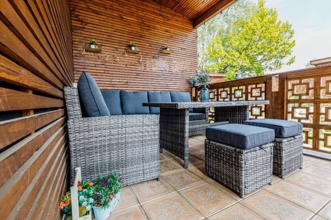 ZORRO серый комплект мебели из искусственного ротанга