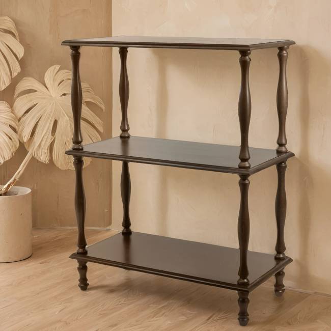 Этажерка П 9 средне-коричневый