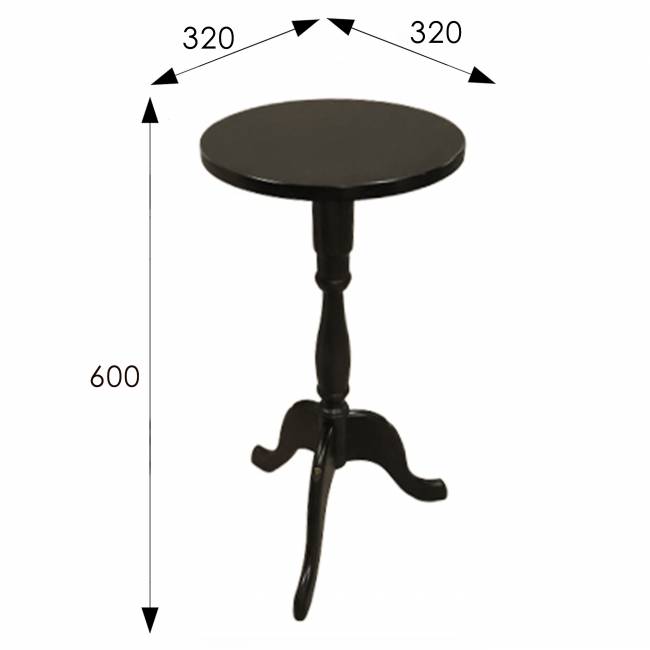 Подставка под цветы напольная П2 венге Подставка под цветы напольная П2 венге