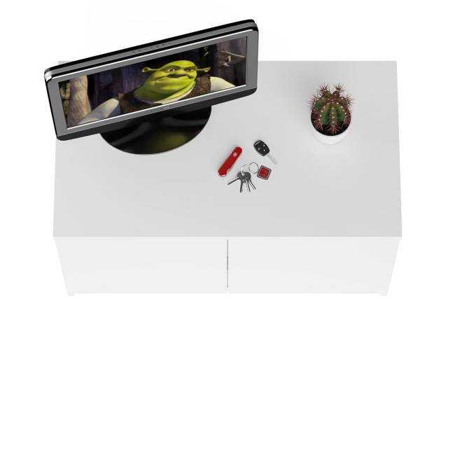 Тумба/антресоль Мори МА900.1 цвет белый