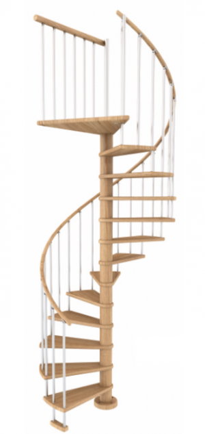 Винтовая лестница Spiral Color d160