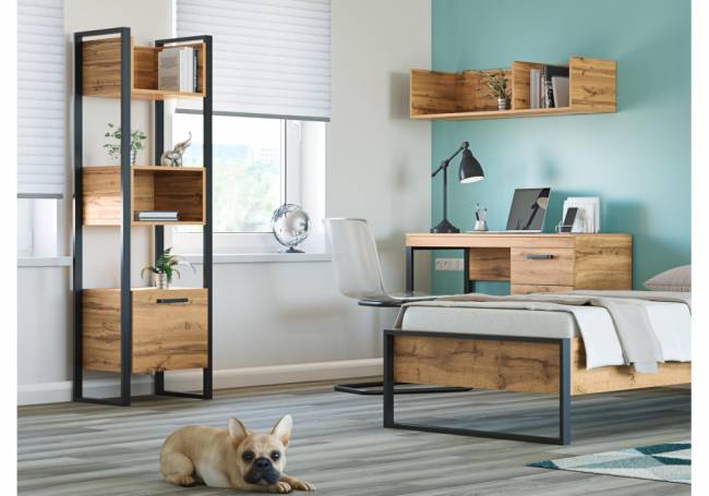 Iris металл дуб вотан / черный муар