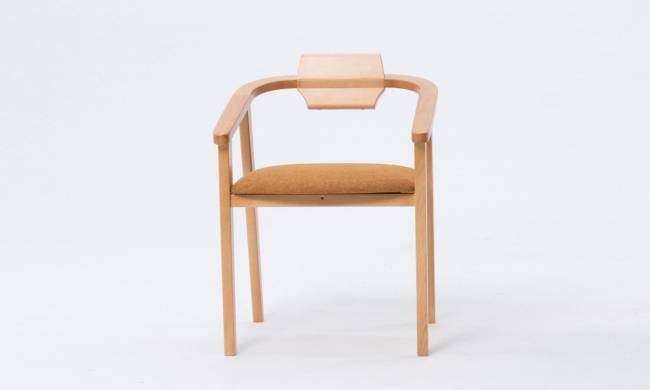 Стул-кресло Челси ПМ натур/карри