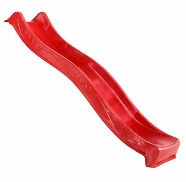 Скат для горки KBT Yulvo HDPE / 400.012.001.001 (с подключением к воде, красный)