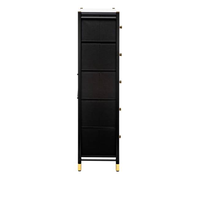 Комод Leset Хайди 10 ящиков Чёрный Чёрный