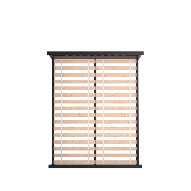 Комплект кровать Leset Мира 160х200 с основанием Чёрный Комплект кровать Leset Мира 160х200 с основанием Чёрный