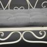 Скамья Secret de Maison BEAUJOLAIS + подушка (mod. PL08-8574) металл, 136х46х96см, белый антик (antique white) белый антик (antique white) металл