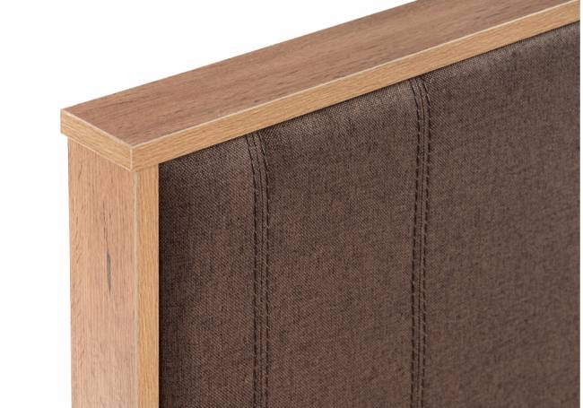 Iris 90х200 металл дуб вотан / черный муар