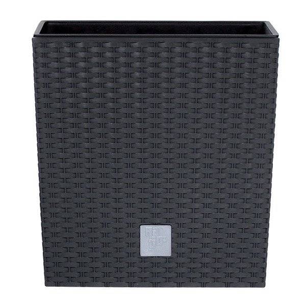 Кашпо для цветов RATO LOW антрацит 2 предмета 11 и 15.8л Кашпо для цветов RATO LOW антрацит 2 предмета 11 и 15.8л