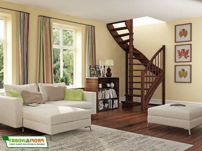 Деревянная лестница К-005м/2