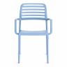 Кресло VALUTTO (mod. 54) / 1 шт. в упаковке пластик, 58 х 57 х 86 см , Pale blue (бледно-голубой) 33780 Pale blue (бледно-голубой) 33780 пластик