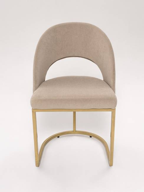 Стул Oscar Beige Romb / Gold