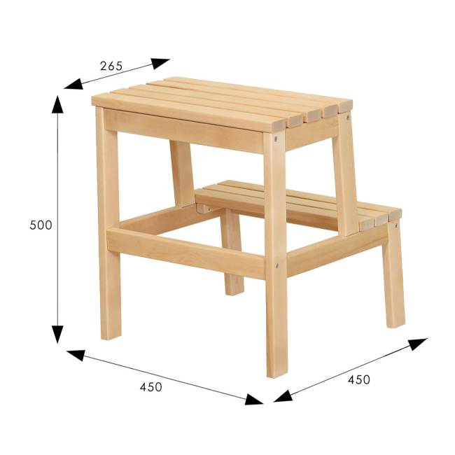 Лесенка-стремянка лак