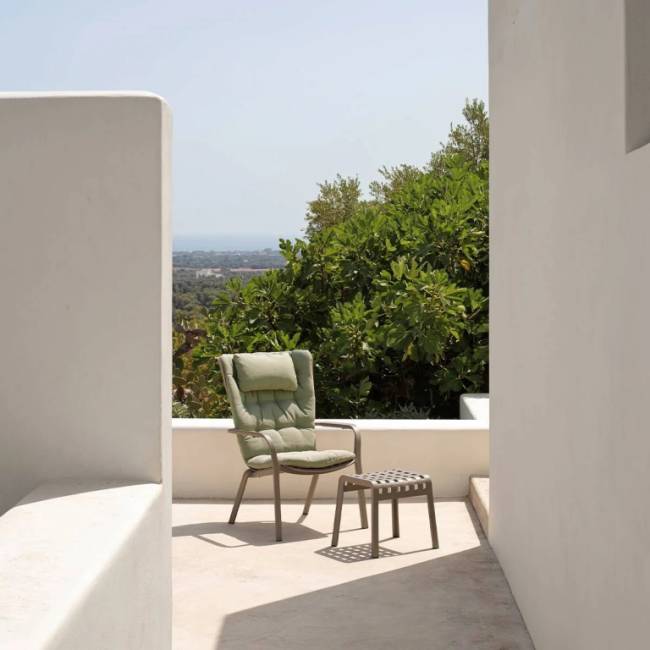 Подушка-подголовник для лаунж кресла Folio зеленый 465х290х70 мм