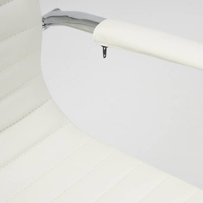 Кресло URBAN-LOW кож/зам, белый, 36-01 белый кож/зам