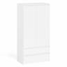 Шкаф-комод два ящика и две дверки Мори МШ900.1 цвет белый Шкаф-комод два ящика и две дверки Мори МШ900.1 цвет белый