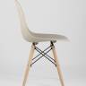 Стул Eames Style DSW бежевый x4 (разборный каркас)