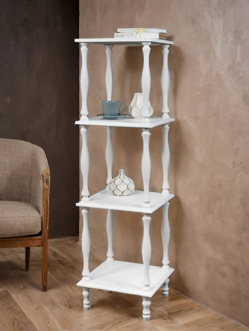 Этажерка П 8 белый