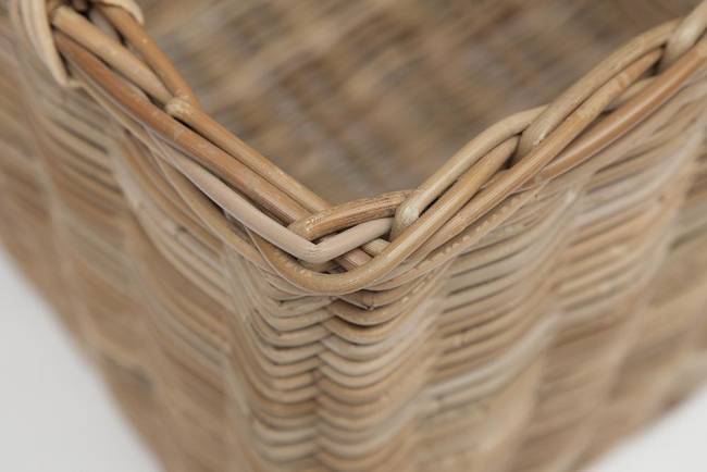 Корзина Secret de Maison Намбо/Nambo (набор из 3 штук) натуральный ротанг, 57х57х50/58, 47х57х47/55, 36х36х43/50см, натуральный кубу Натуральный Кубу / Natural Kubu натуральный ротанг