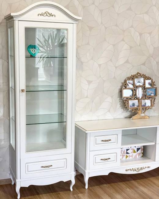 Витрина Малонн Ави 1 ств. Белый