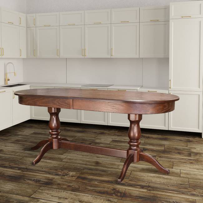 Стол обеденный Тарун 5 раздвижной орех 190/250*84 Стол обеденный Тарун 5 раздвижной орех 190/250*84