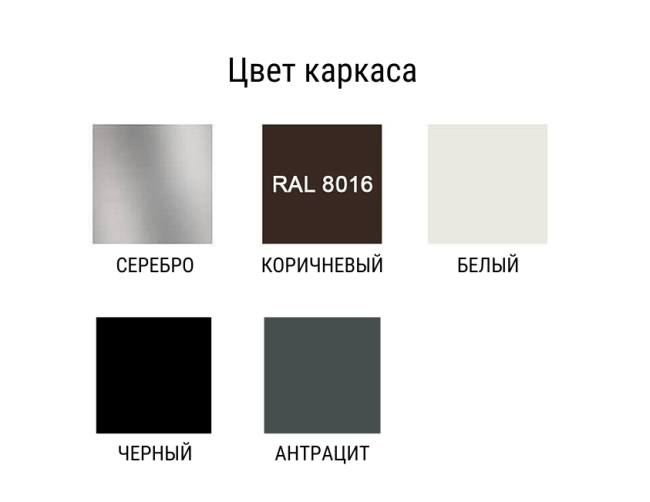 Зонт профессиональный 2.5х2.5 м Avocado 2500х2500 мм