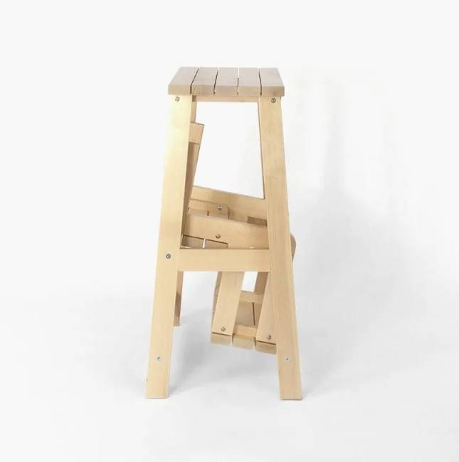 Табурет-стремянка Марк, Натуральное дерево