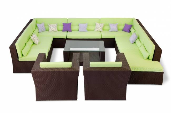 Лаунж зона МЕРИБЕЛЬ + 2 кресла