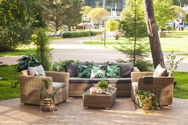 "Капучино" диван из искусственного ротанга трехместный, цвет соломенный "Капучино" диван из искусственного ротанга трехместный, цвет соломенный