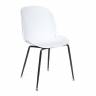Стул Beetle Chair (mod.70) металл/пластик, 46*57,5*86см, белый (Комплект из 4 шт.) белый металл/пластик