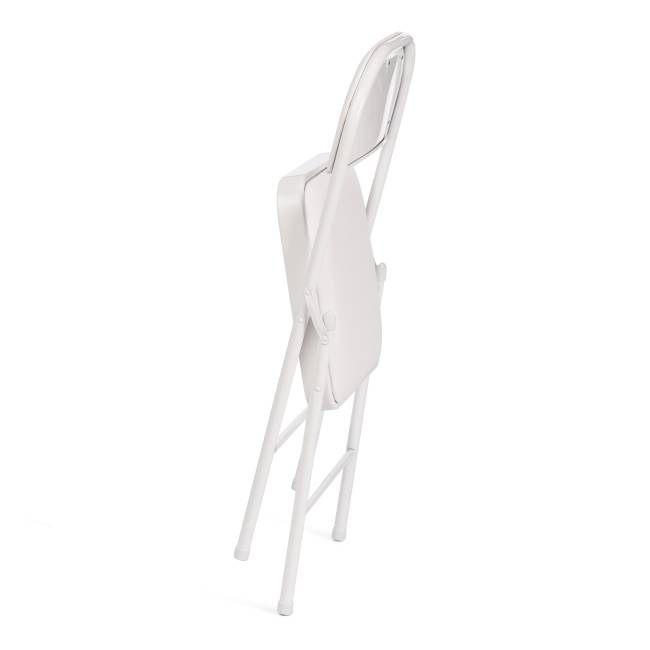 Стул складной FOLDER (mod. 3022G) / 1 шт. в упаковке каркас: металл, сиденье/спинка: экокожа, 46.5 х 47.5 х 79 см, white (белый) / white (белый) белый каркас: металл, сиденье/спинка: экокожа Стул складной FOLDER (mod. 3022G) / 1 шт. в упаковке каркас: металл, сиденье/спинка: экокожа, 46.5 х 47.5 х 79 см, white (белый) / white (белый) белый каркас: металл, сиденье/спинка: экокожа