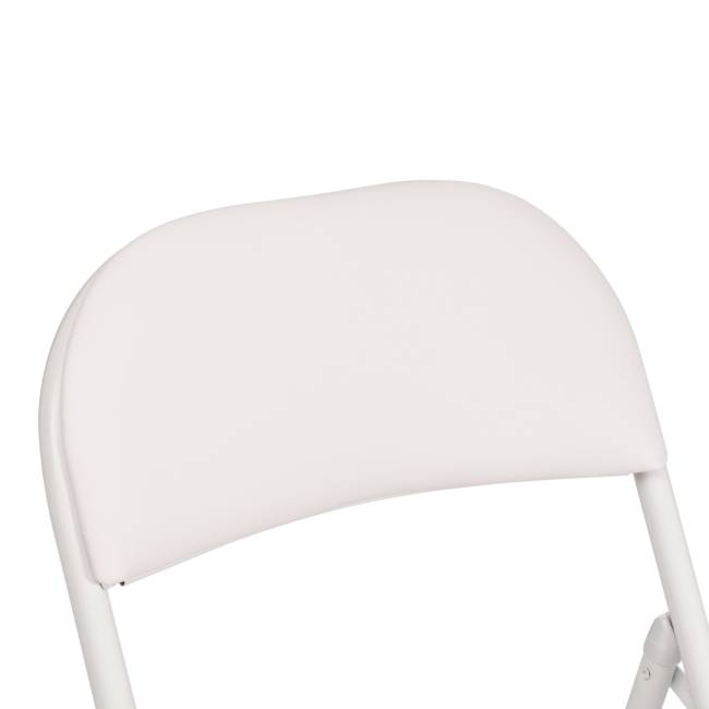 Стул складной FOLDER (mod. 3022G) / 1 шт. в упаковке каркас: металл, сиденье/спинка: экокожа, 46.5 х 47.5 х 79 см, white (белый) / white (белый) белый каркас: металл, сиденье/спинка: экокожа Стул складной FOLDER (mod. 3022G) / 1 шт. в упаковке каркас: металл, сиденье/спинка: экокожа, 46.5 х 47.5 х 79 см, white (белый) / white (белый) белый каркас: металл, сиденье/спинка: экокожа