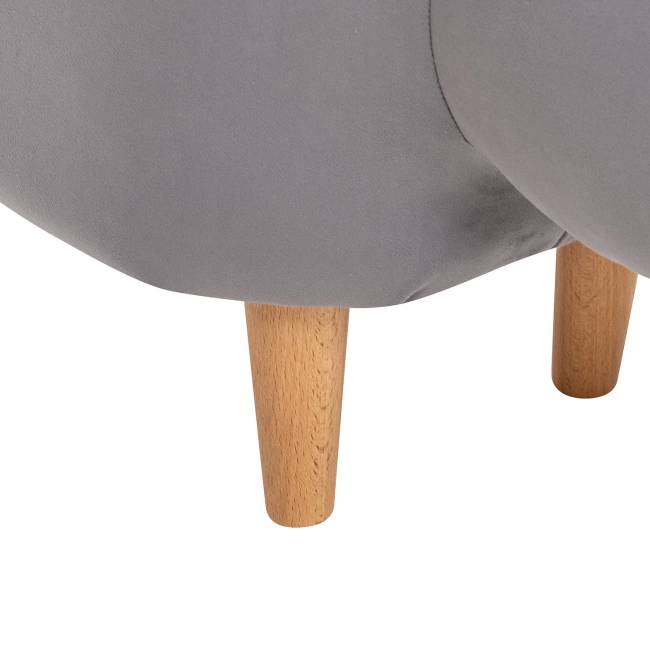 Пуф Leset Зайчик V32 серый Бук