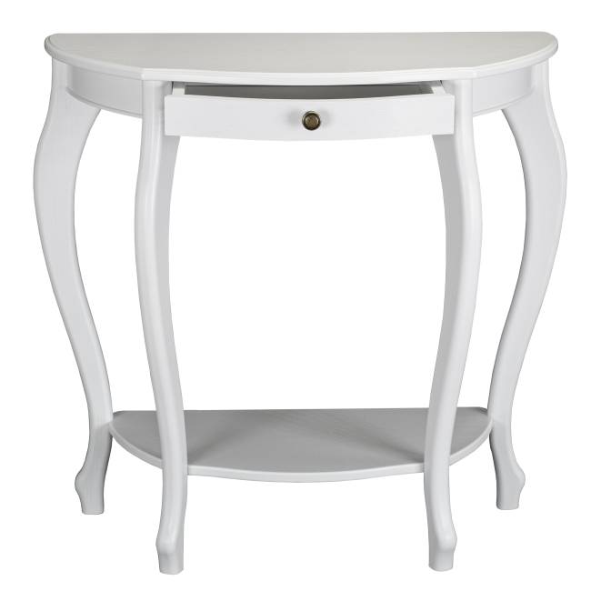 Консоль Элегант молочный дуб Л