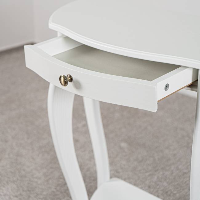 Консоль Элегант молочный дуб Л