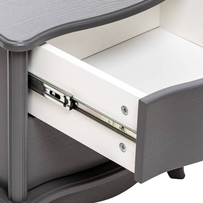 Тумба прикроватная Leset "Джульетта" (2 ящ.) Серый ясень