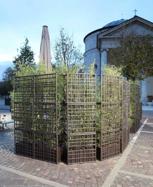 Кашпо пластиковое модульное Sipario 3 кактус 703х350х2109 мм Кашпо пластиковое модульное Sipario 3 кактус 703х350х2109 мм