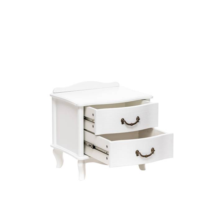 Тумба прикроватная Leset "Джульетта" (2 ящ.) Молочный дуб