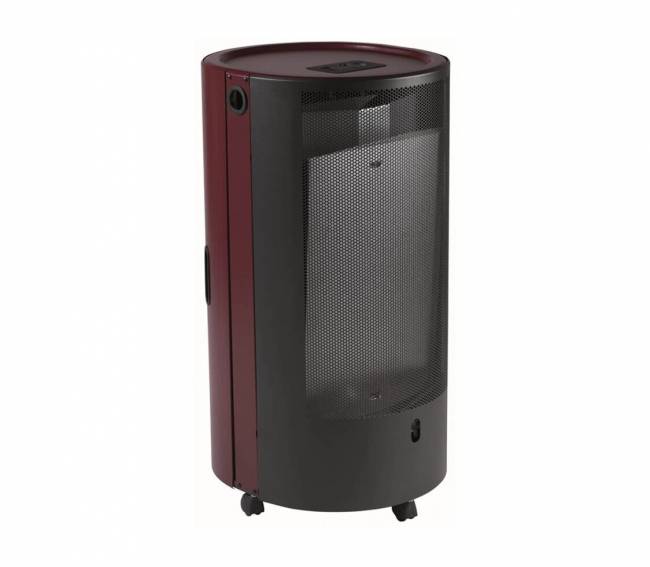 Обогреватель газовый каминного типа BLUE BELLE CHIC 4,2 КВТ, красный
