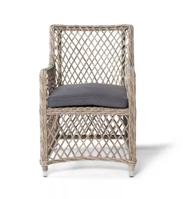 "Латте" плетеное кресло из искусственного ротанга, цвет соломенный "Латте" плетеное кресло из искусственного ротанга, цвет соломенный