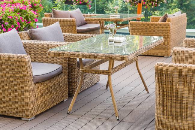 "Латте" плетеный стол из искусственного ротанга 160х90см, цвет соломенный "Латте" плетеный стол из искусственного ротанга 160х90см, цвет соломенный