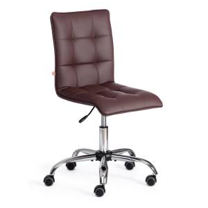 Кресло ZERO кож/зам, коричневый, 36-36