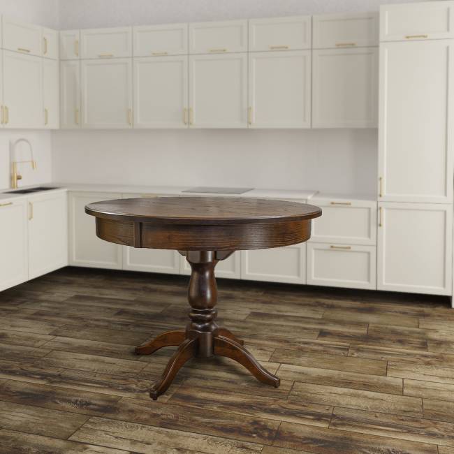 Стол обеденный Моро 04 раздвижной орех 100/140*100