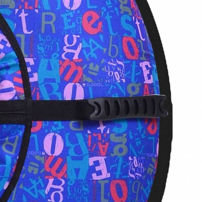 Санки надувные "Ватрушка" серия ДИЗАЙН с молнией ВСД/4М 105 см