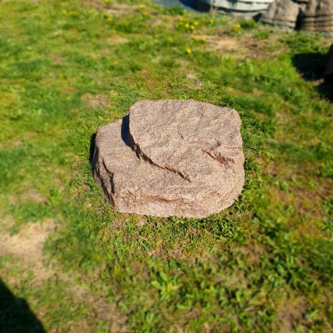 Искусственный валун "ЛЮКС", D80-2, красно-коричневый