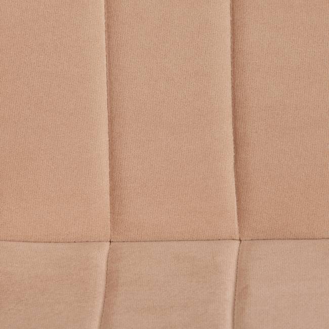 Стул Arc/Арк (1шт.в упаковке) велюр/металл, 46х52х88см, бежевый/черный бежевый Велюр/металл