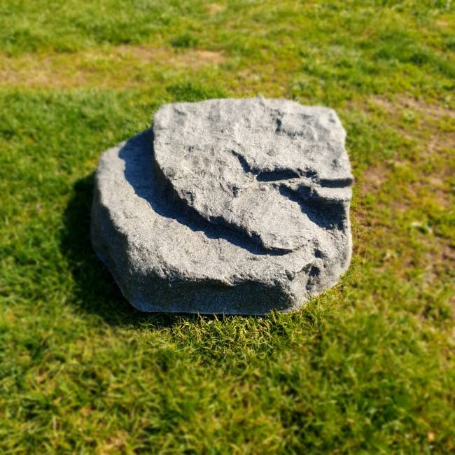 Искусственный валун "ЛЮКС", D80-2, серый