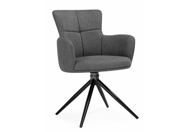 Atlanta 1 крутящийся серый / черный